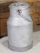 Alte Milchkanne Alu Aluminjum Wasserkanne Schirmständer Kanne Vase Vintage H38cm Bauer Bild 1