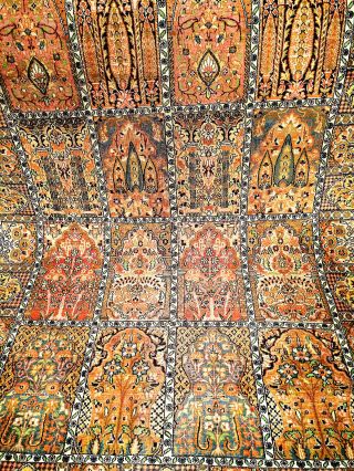 Teppich Handgeknüpft Kaschmir Seide Natur 190x133 Cm Carpet Tappeto Tapis Top Bild
