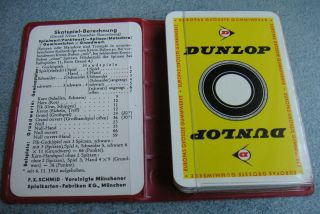 Alte Skatkarte Dunlop Skat Spielkarte Kartenspiel Ovp Unbespielt Wie Bild