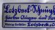 Lotzbeck & Co Emailschild 1920 Antike Bild 1