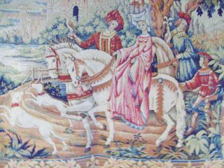 Wandteppich The Royal Hunt Tapestry By Marc Waymel Franklin 1984 116x94cm Bild