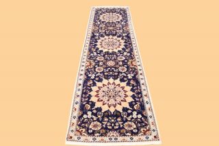 Handgeknüpfter Persischer Teppich - Läufer Ca.  (300 X 80) Cm Gereinigt Bild