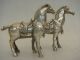 Tang Pferde Tibetsilber Asiatika Tibet China Buddha Tier Figur Skulptur Deko Entstehungszeit nach 1945 Bild 1
