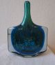 Mdina Michael Harris Malta Fishe Head Vase Glasvase Artglass Signiert Mdina Sammlerglas Bild 10