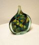 Mdina Michael Harris Malta Fishe Head Vase Glasvase Artglass Signiert Mdina Sammlerglas Bild 2