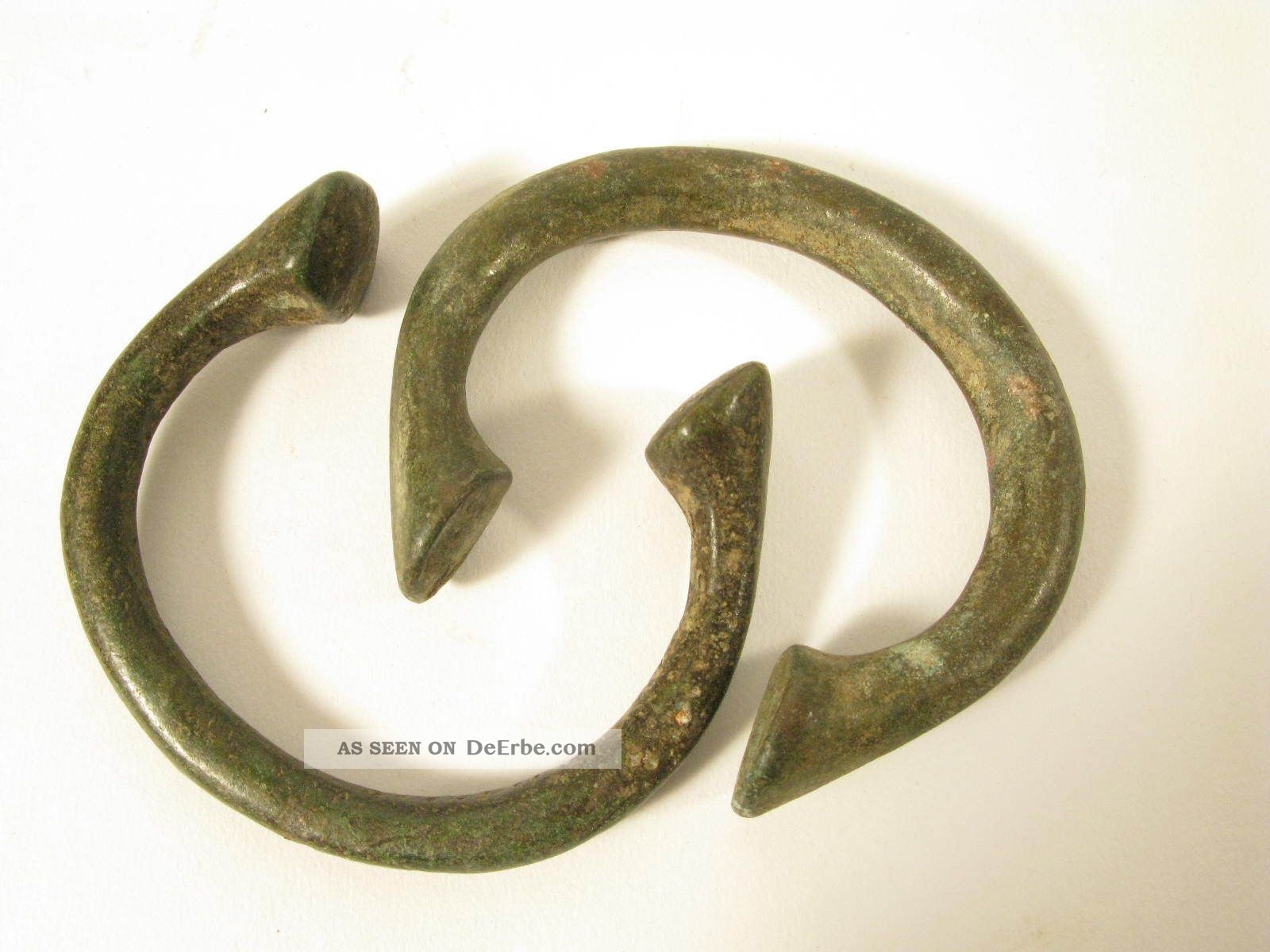 Ringgeld 2 Manillas Money Currency R Africa Elfenbeinküste Primitivgeld Afrozip Afrika Bild