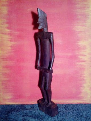 Afrikanische Holzfigur Bild