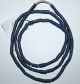 Old Venetian Blue Striped Trade Beads Afrika Bild 2