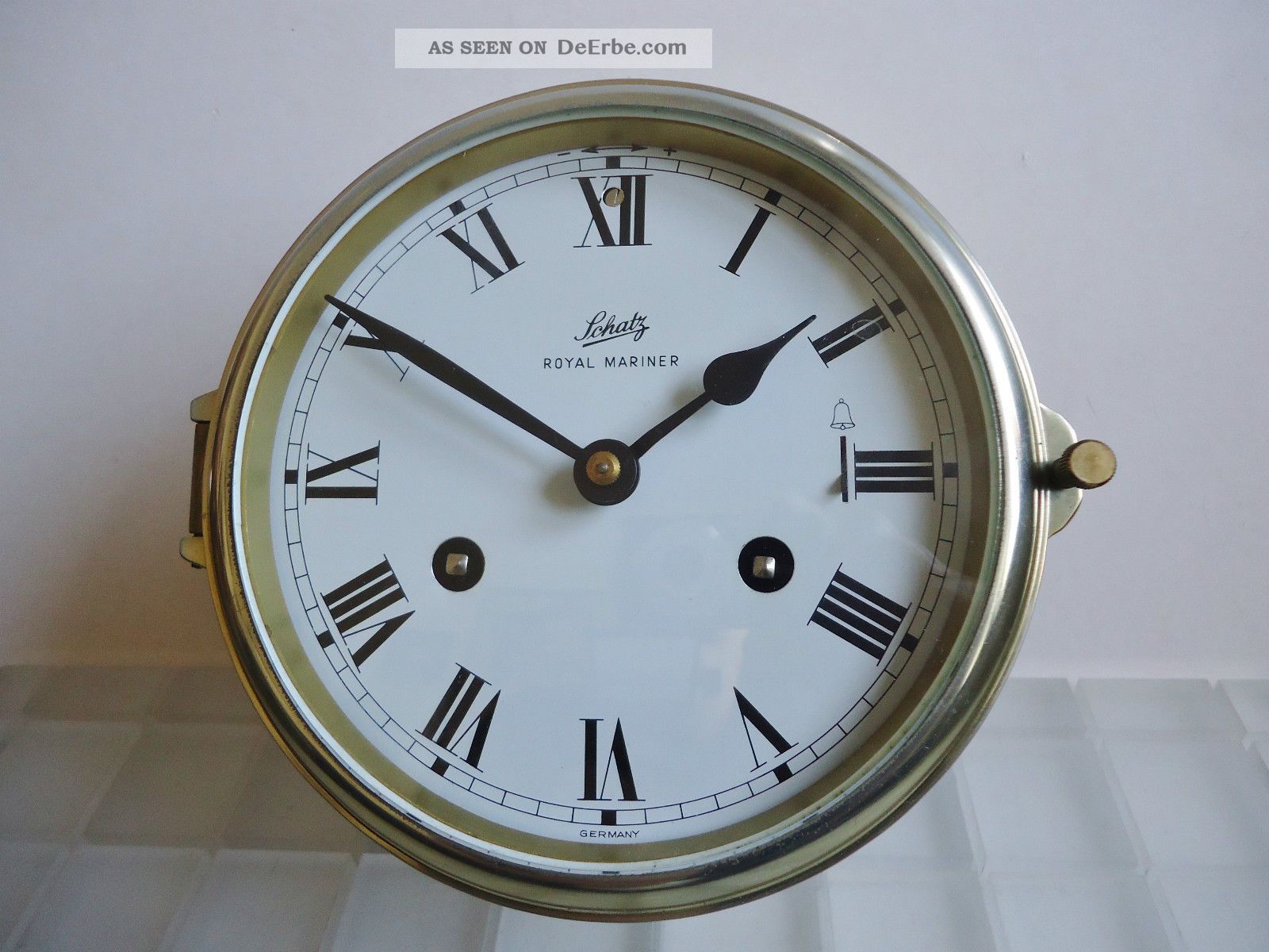 Schatz Royal Mariner Glasenuhr Schiffsuhr 8 Tage - Werk Technik & Instrumente Bild