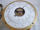 Schatz Schiffs - Barometer Holosteric Precision Mit Thermometer. Technik & Instrumente Bild 5