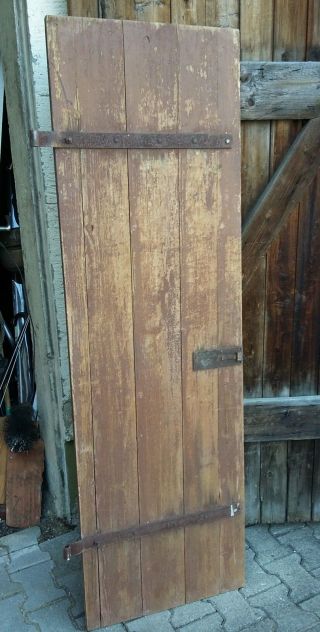Alte Holz Türe,  Vintage Deko Scheunen Tür Bild