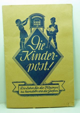 Die Kinderpost 1947,  Umfangreicher Inhalt (87 Teile,  8 Arten) Bild