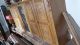 Sidebord Kommode - Massivholz Schrank - Sidebord Mit 4 Turen Vitriene Geschnizt Stilmöbel nach 1945 Bild 4