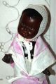Süsse Schwarze Babypuppe - Puppe Mit Porzellan Kurbelkopf - Armand Marseille Porzellankopfpuppen Bild 1