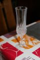 Cristal D ' Arques,  6x Champagner/sekt GlÄser,  Bleikristall,  Rautenschliff,  Top Kristall Bild 4
