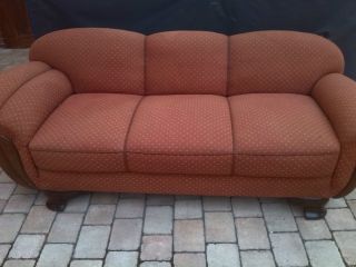 50er Jahre Vintage Sofa Couch,  2 Sessel,  Rockabilly 5 - Sitzplätze. Bild