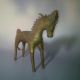 Altes Pferd Esel Messing Bronze? Figur Skulptur Metall Horse Figure Metal Donkey 1950-1999 Bild 2