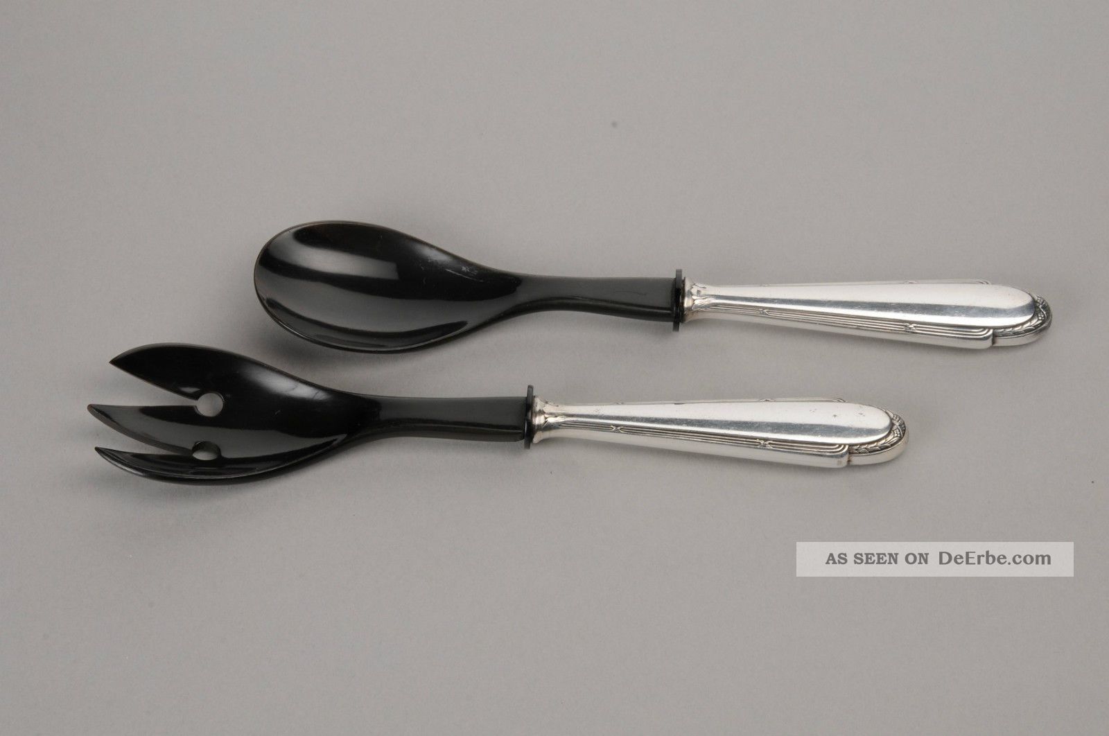 Salatbesteck Wmf 90 Gest.  Antik (bro - 027) Objekte vor 1945 Bild