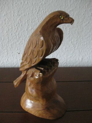 Holzfigur - Greifvogel Bild