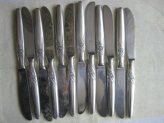 Besteck Silberbesteck Messer Prinz - Seibel Kleeblatt Rose 100er 12 Teilen Bild