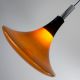 Xl Opal Glas Lampe Braun 70er Vintage 60er Trompete Brown Pendant Lamp 1960-1969 Bild 6
