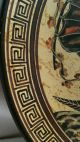 Wandteller Griechisch Ceramic - Period 530 B.  C.  Real Copy Plac Figure Classic Antike Bild 2