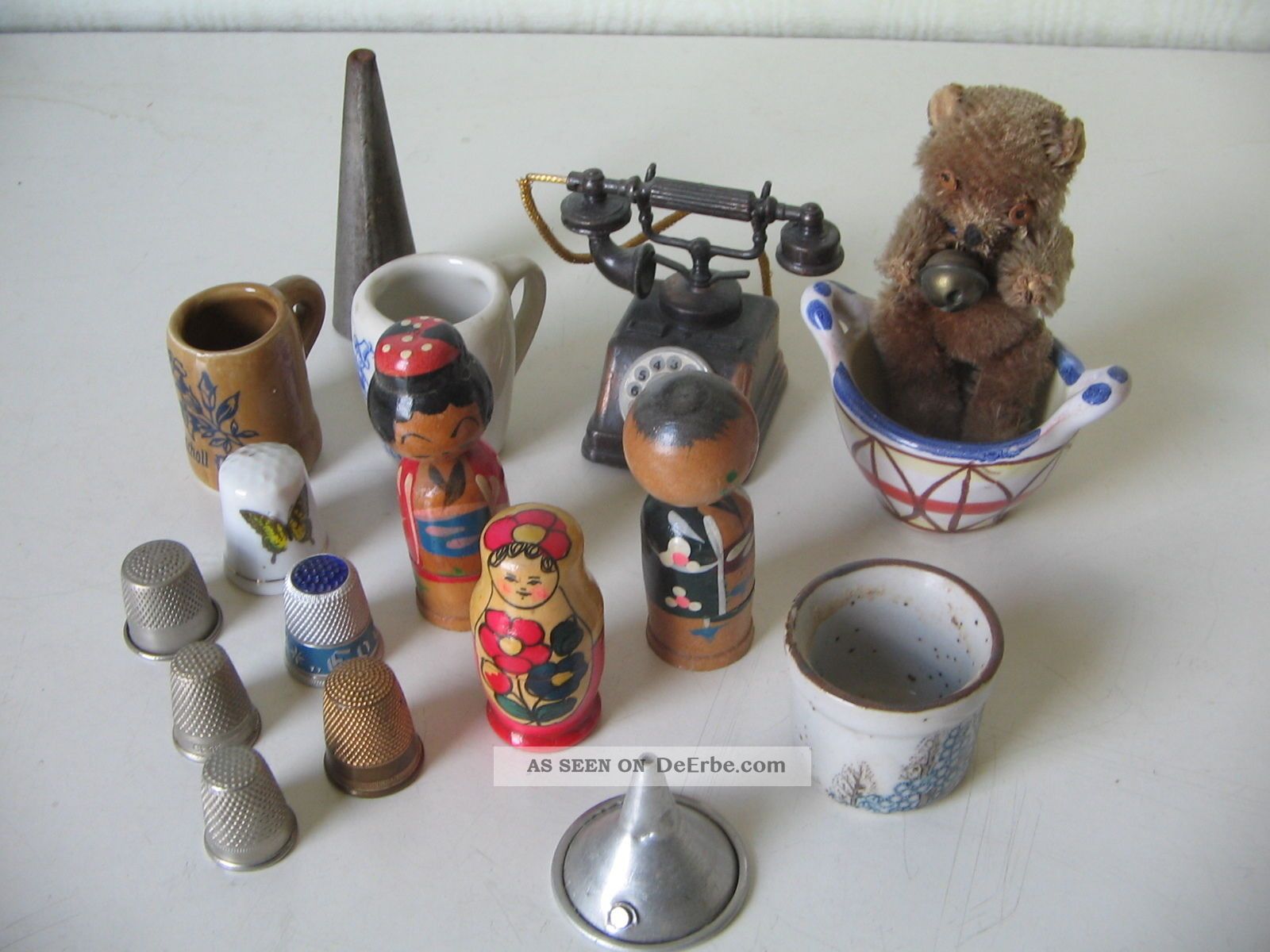 PuppenstubenzubehÖr; Div.  SammelgegenstÄnde Nostalgieware, nach 1970 Bild
