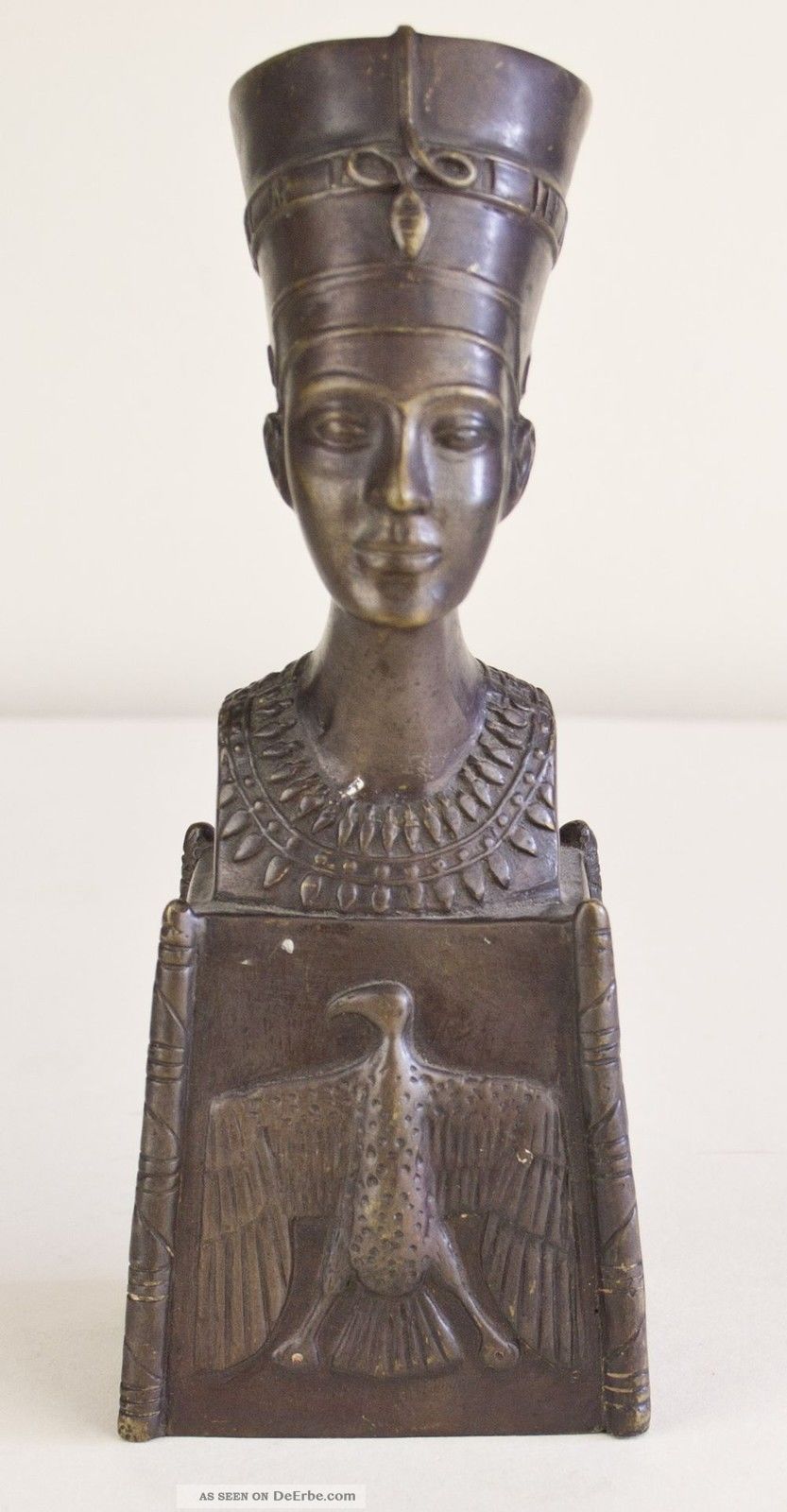 Metallreplik Der Büste Der Nofretete,  Um 1880 Antike Bild