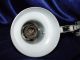 Vintage Scherenlampe Lampe 60er/70er Jahre Schreibtischlampe Metall Gelb/weiß 1970-1979 Bild 10