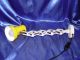 Vintage Scherenlampe Lampe 60er/70er Jahre Schreibtischlampe Metall Gelb/weiß 1970-1979 Bild 7