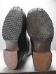 Antike Stiefel 1.  Weltkrieg Holznägel Eisenbeschläge Leder Und Filz Gr.  43/44 Kleidung Bild 8