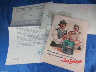 Preisliste 1943 Bayer Ag Berlin Ceresan Pflanzenschutz Morkit Gegen Vogelfraß Bild