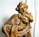 Wunderschöne 57cm Holzfigur Des Heiligen Hl.  Paulus Schnitzerei Geschnitzte Figur Holzarbeiten Bild 1