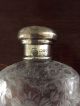 Jugendstil Schleifen Parfümflasche Flasche 925 Sterling Silber Von 1910 England Objekte vor 1945 Bild 2