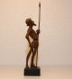 Schöne Alte Holzfiguren Von Ouro Don Quijote Und Sanjo Panza 19 Und 15 Cm Holzarbeiten Bild 2
