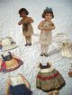 Vorkrieg Konvolut Oblaten 2 Anziehpuppen Nebst Kleidern 19 Teile Puppen & Zubehör Bild 4