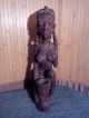 Afrikanische Holzfigur Entstehungszeit nach 1945 Bild 2