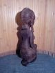 Afrikanische Holzfigur Entstehungszeit nach 1945 Bild 5