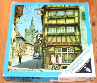 Ravensburger Puzzle 3 Romantica Puzzles Antik Western - Germany Vollständig Rar Bild
