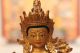 Meisterwerk Handmade Tibetischen Feinen Buddha - Statue 24k Vergoldet,  Bronze A22 Entstehungszeit nach 1945 Bild 1