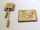 70er Puppenhaus Holz MÖbel KÜche Schrank Stuhl Herd Uhr GemÄlde Retro Vintage Nostalgieware, nach 1970 Bild 9