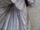 Alte Puppenkleidung Greycreme Dress Vest Outfit Vintage Doll Clothes 40 Cm Girl Original, gefertigt vor 1970 Bild 6