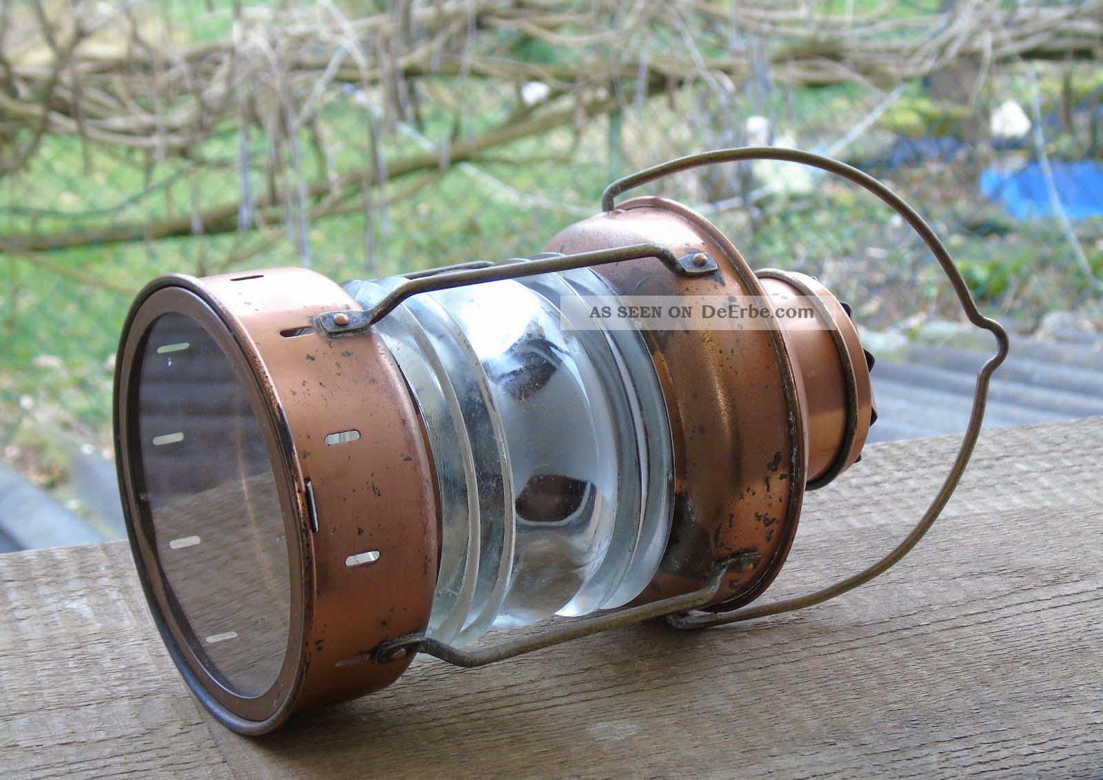 Antike Öllampe - Glas, Messing - Catawiki Produktbild-Vorschau 8