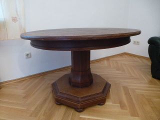 Tisch,  Eiche,  Massiv Holz,  Um 1930 Bild