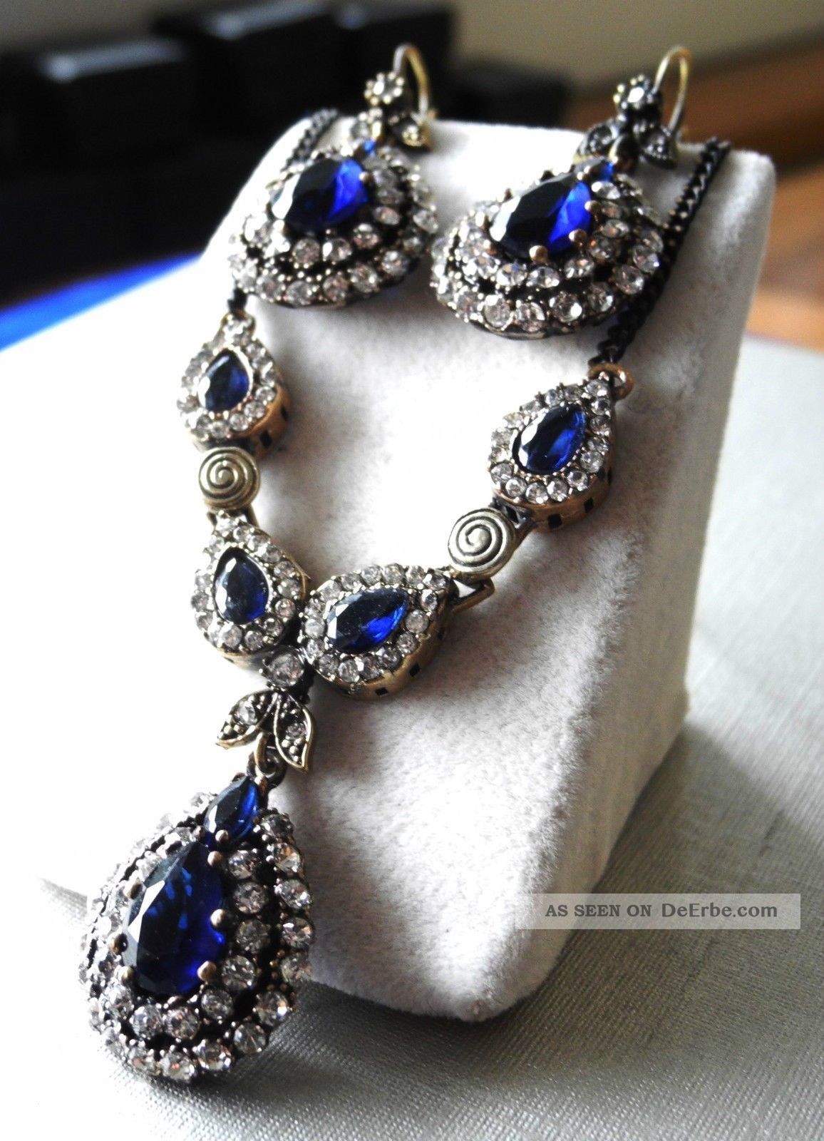Collier - Kollier - Konvolut Schmuck - Edelsteine - Kette - Halskette - Ohrschmuck OhrhÄnger Schmuck & Accessoires Bild