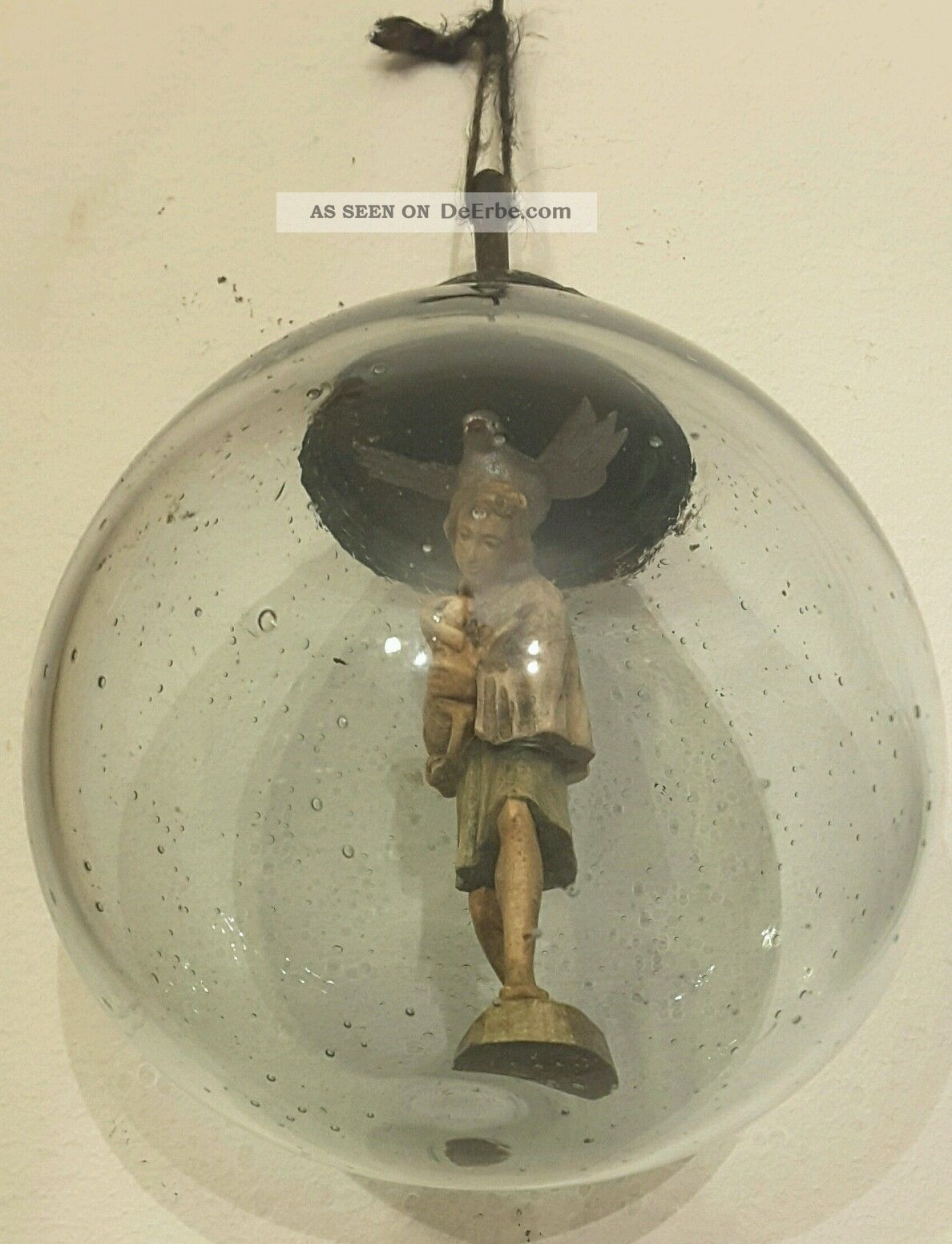 Suppenbrunzer Hirte Mit Schaf Und Heiligen Geist Holzarbeiten Bild