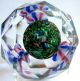 Briefbeschwerer / Paperweight BÖhmen / ThÜringen Antik 4 Trompetenblumen Dekorglas Bild 2