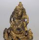 Chinese Bronze Buddha Statue Entstehungszeit nach 1945 Bild 2