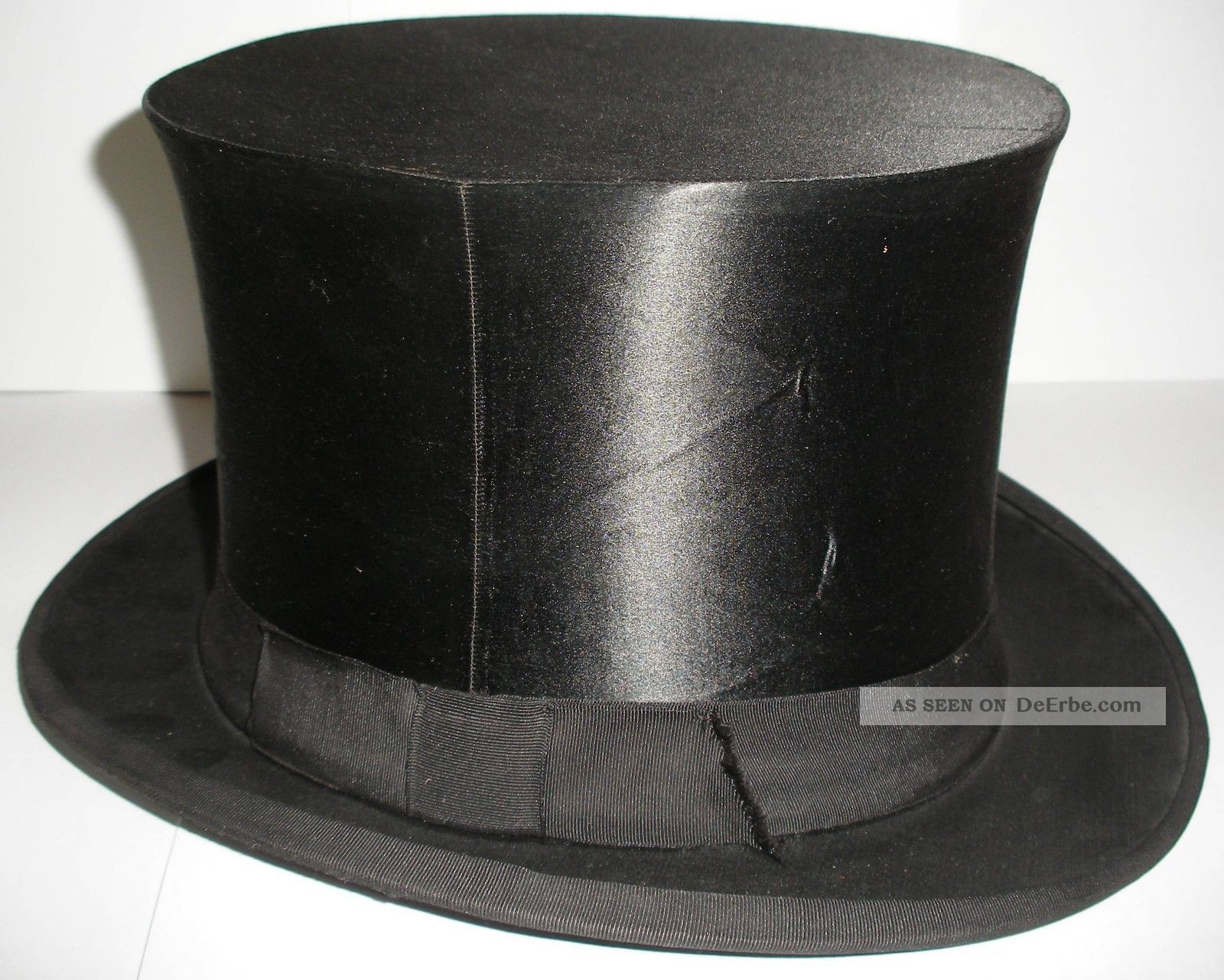 Sehr Alter SchÖner Zylinder Klappzylinder Schwarz Ernst Waldmann Münchberg Bay. Accessoires Bild