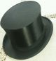 Antiker Zylinder Ateha Chapeau Claque Größe 57 Klapphut Accessoires Bild 2